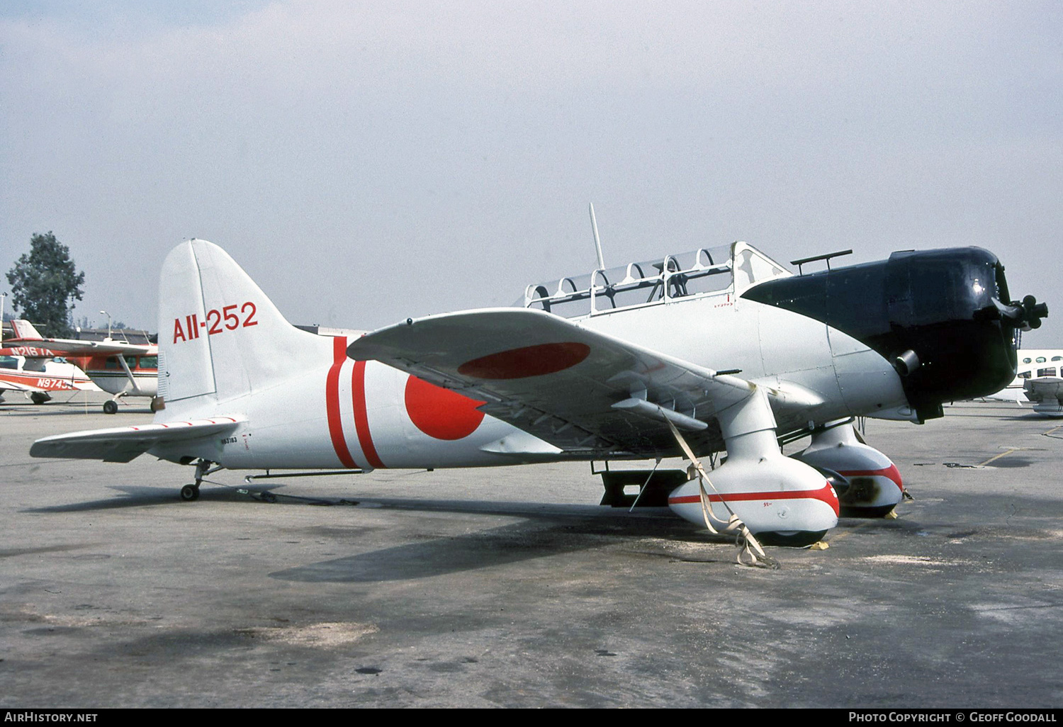Aircraft Photo of N63163 / EII-238 | Vultee BT-13/Aichi D3A Replica | Japan - Navy | AirHistory.net #241950