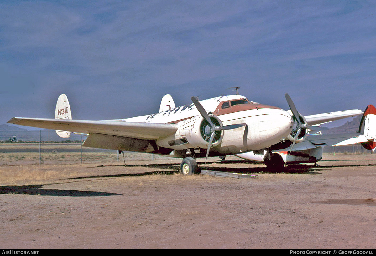 Aircraft Photo of N34E | Lockheed 18-56 Lodestar | AirHistory.net #241959