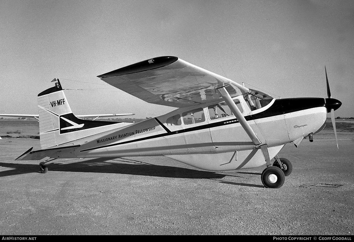 Aircraft Photo of VH-MFF | Cessna 185D Skywagon | Missionary Aviation Fellowship - MAF | AirHistory.net #241963
