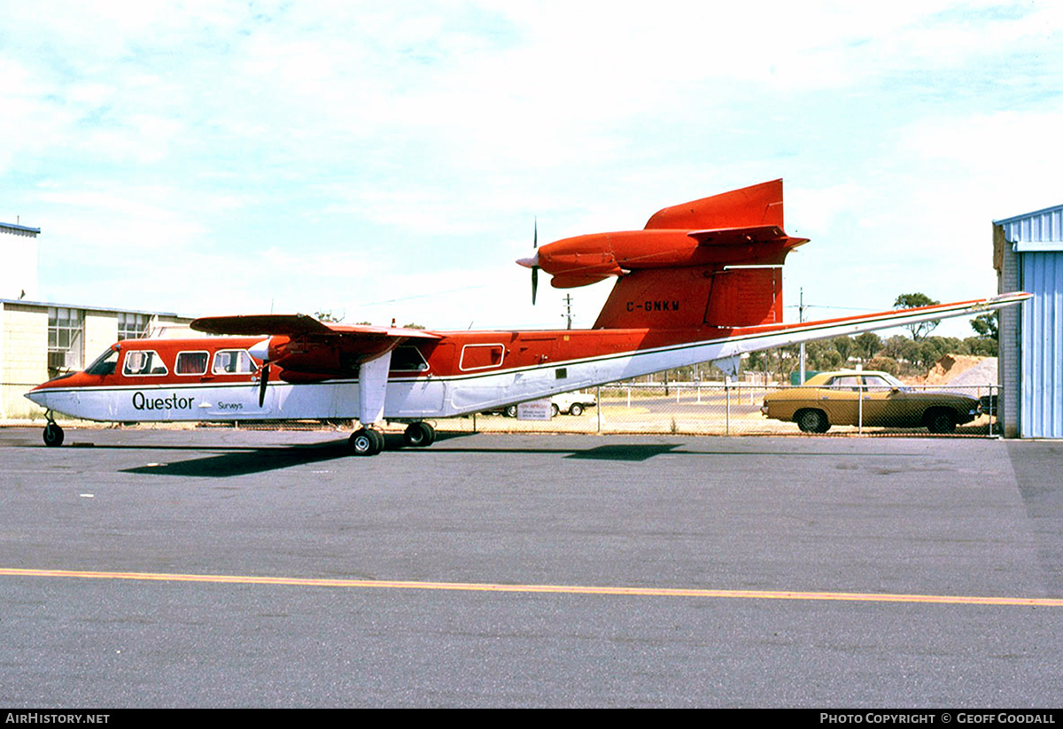 Aircraft Photo of C-GNKW | Britten-Norman BN-2A Mk.3-1 Trislander | Questor International Surveys | AirHistory.net #241967