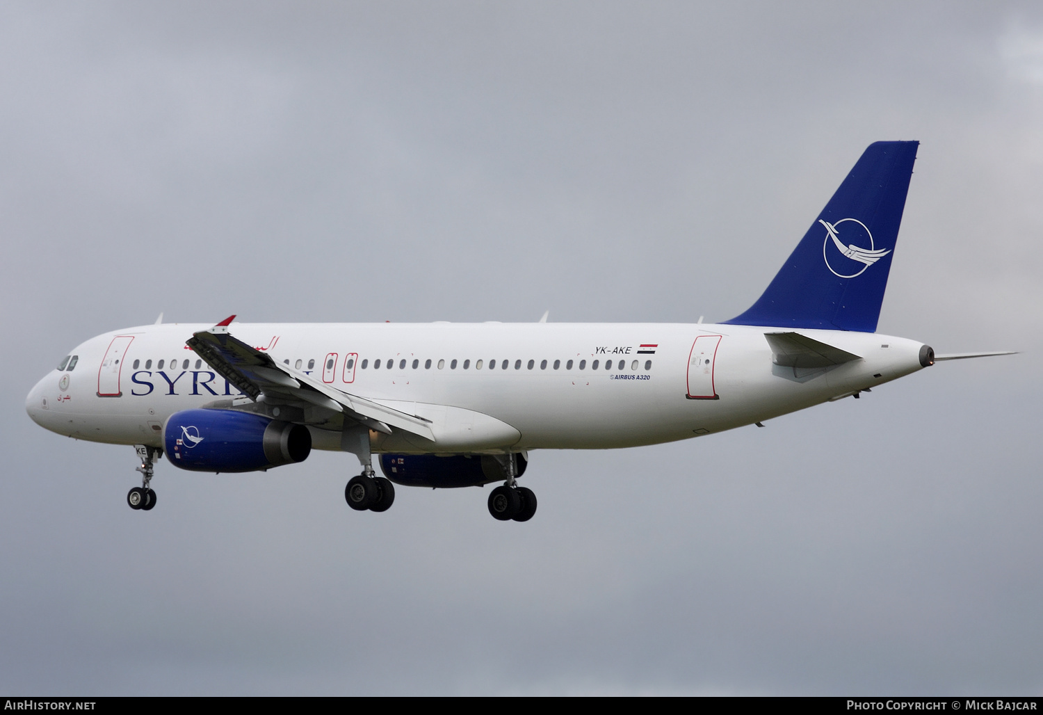 Aircraft Photo of YK-AKE | Airbus A320-232 | Syrian Air | AirHistory.net #241974