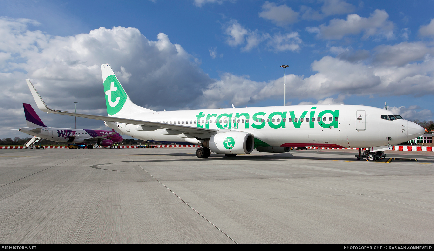 Aircraft Photo of PH-HZW | Boeing 737-8K2 | Transavia | AirHistory.net #241982