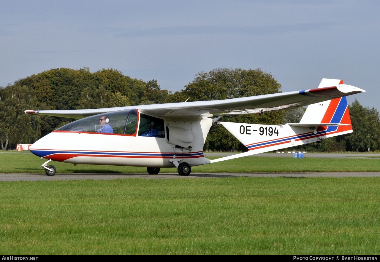 Aircraft Photo of OE-9194 | Brditschka HB21 | AirHistory.net #241988