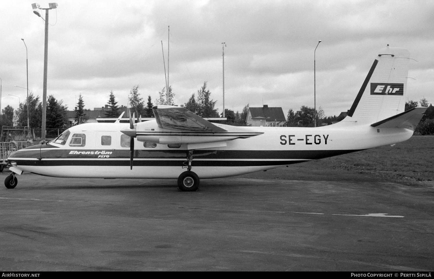 Aircraft Photo of SE-EGY | Aero Commander 680FL Grand Commander | Ehrenström Flyg | AirHistory.net #242010