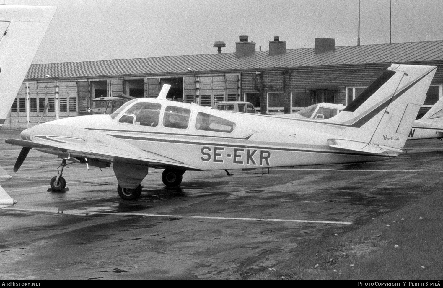 Aircraft Photo of SE-EKR | Beech 95-B55 Baron | AirHistory.net #242017