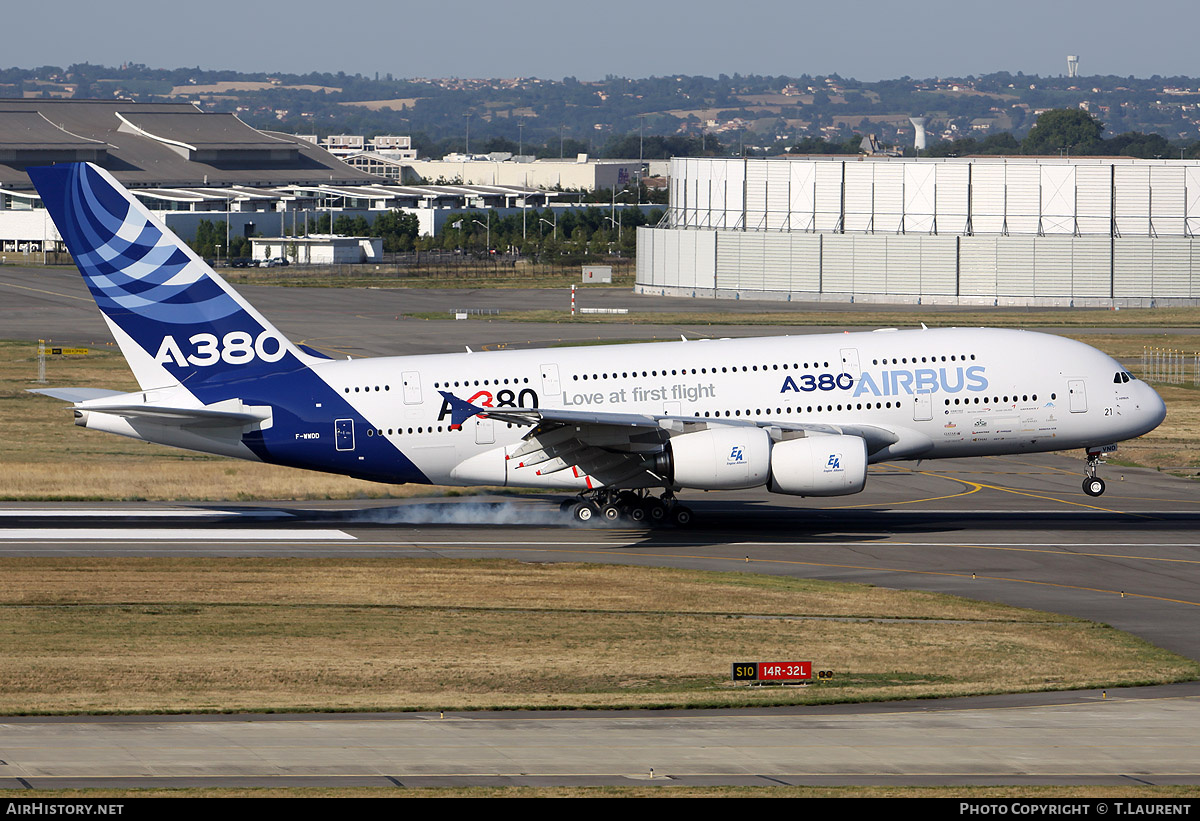 Aircraft Photo of F-WWDD | Airbus A380-861 | Airbus | AirHistory.net #242019