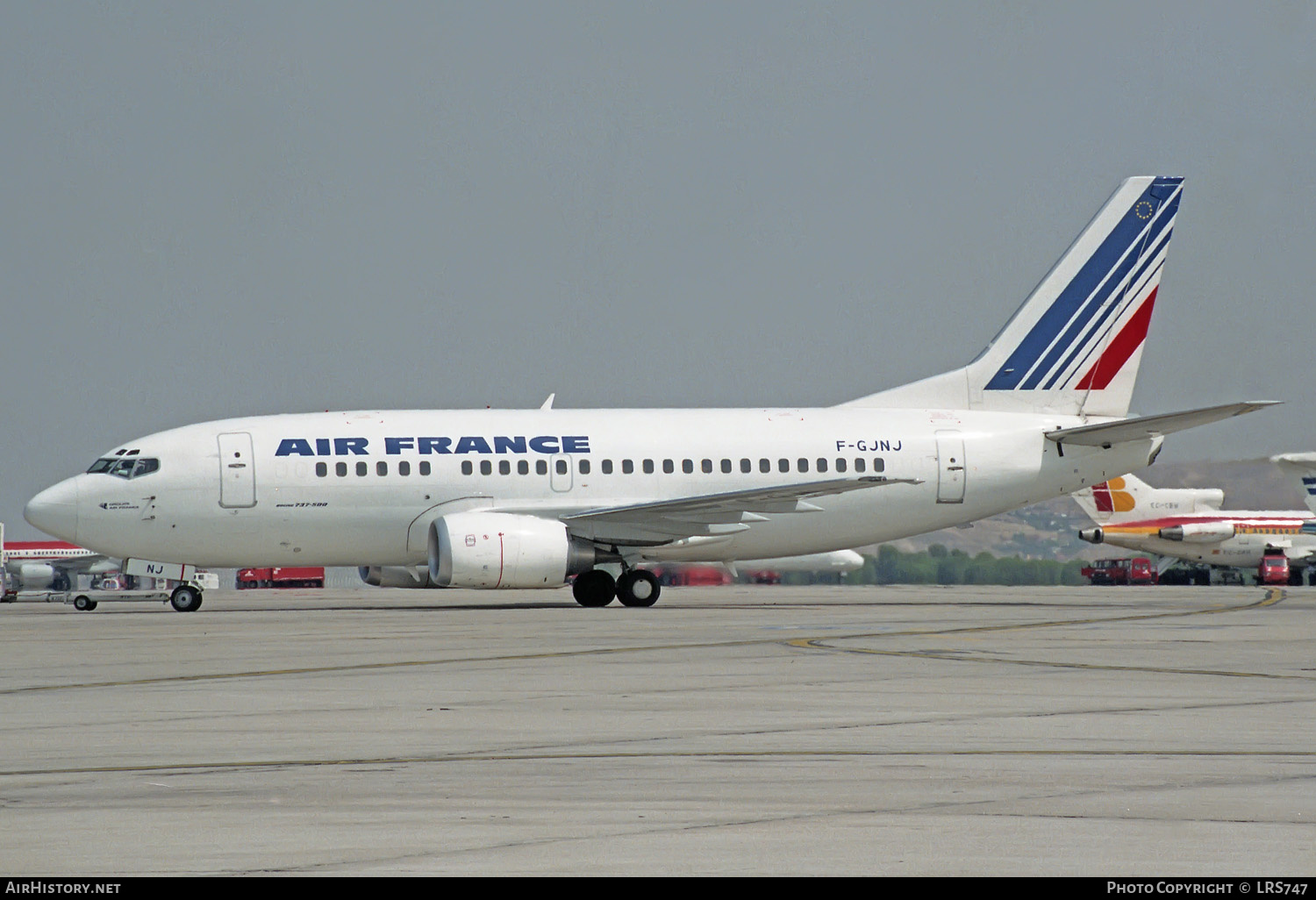 Aircraft Photo of F-GJNJ | Boeing 737-528 | Air France | AirHistory.net #242024