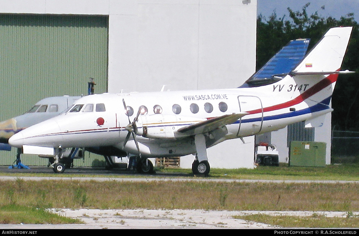 Aircraft Photo of YV-314T | British Aerospace BAe-3102 Jetstream 31 | SASCA - Servicios Aeronáuticos Sucre | AirHistory.net #242028