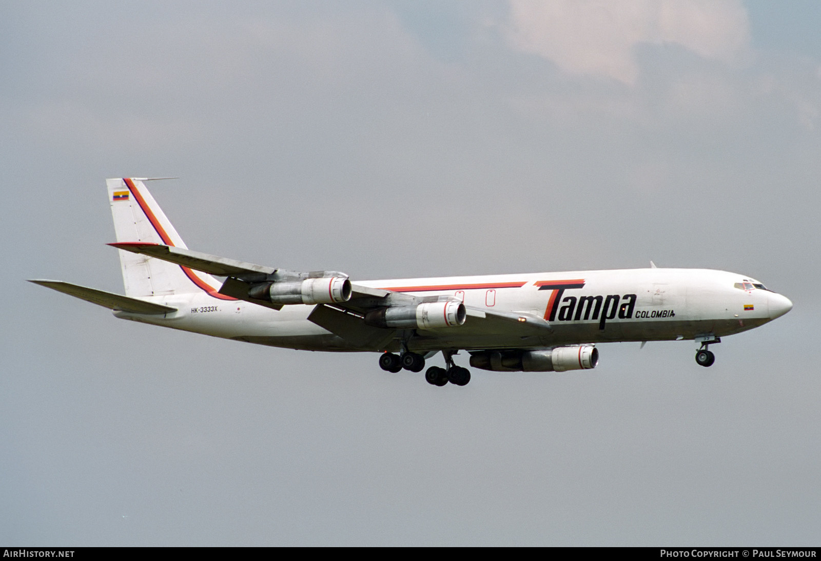 Aircraft Photo of HK-3333X | Boeing 707-321C | TAMPA - Transportes Aéreos Mercantiles Panamericanos | AirHistory.net #242031