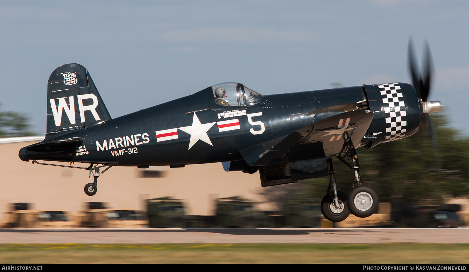 Aircraft Photo of N179PT / 122179 | Vought F4U-5N Corsair | USA - Marines | AirHistory.net #242043