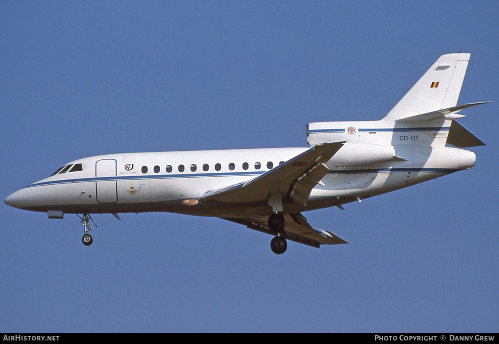 Aircraft Photo of CD-01 | Dassault Falcon 900B | Belgium - Air Force | AirHistory.net #242050