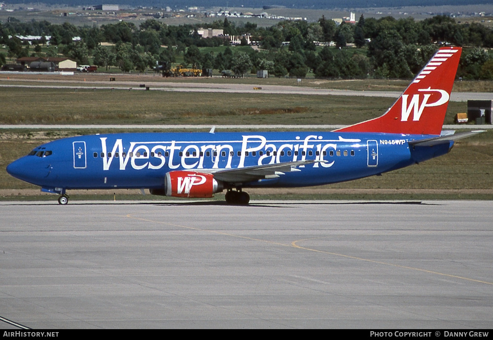Aircraft Photo of N945WP | Boeing 737-3K9 | Western Pacific Airlines | AirHistory.net #242056