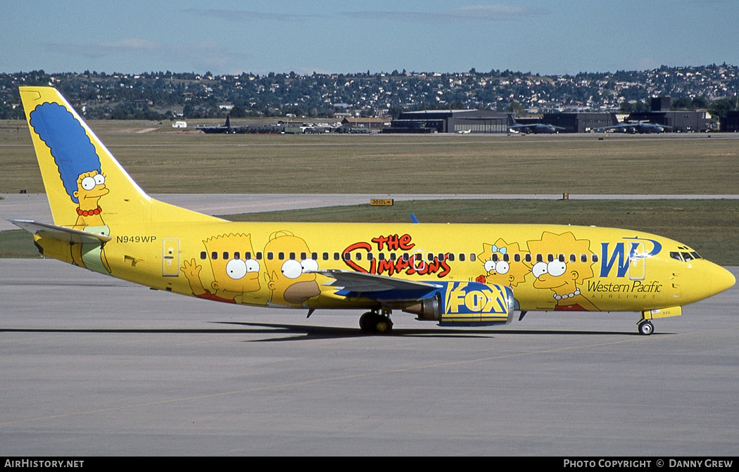 Aircraft Photo of N949WP | Boeing 737-301 | Western Pacific Airlines | AirHistory.net #242058