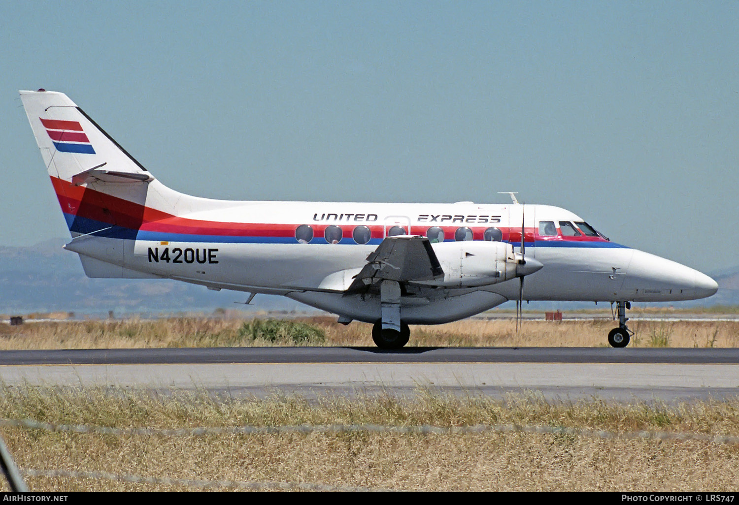 Aircraft Photo of N420UE | British Aerospace BAe-3101 Jetstream 31 | United Express | AirHistory.net #242068