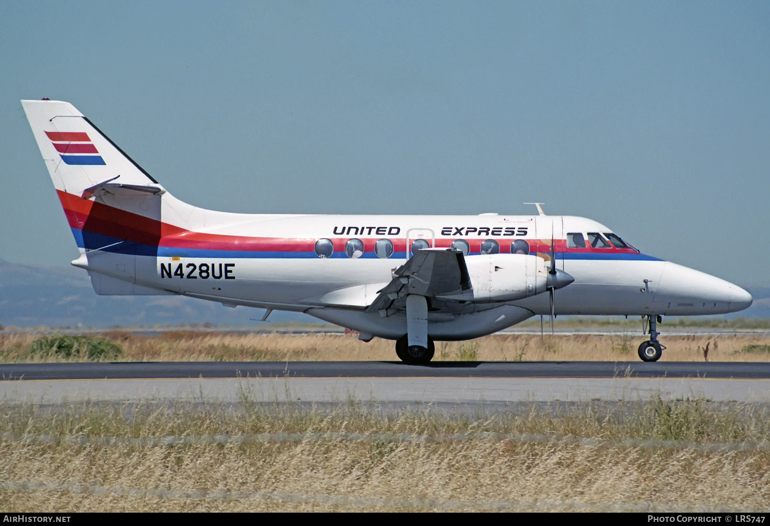 Aircraft Photo of N428UE | British Aerospace BAe-3101 Jetstream 31 | United Express | AirHistory.net #242073