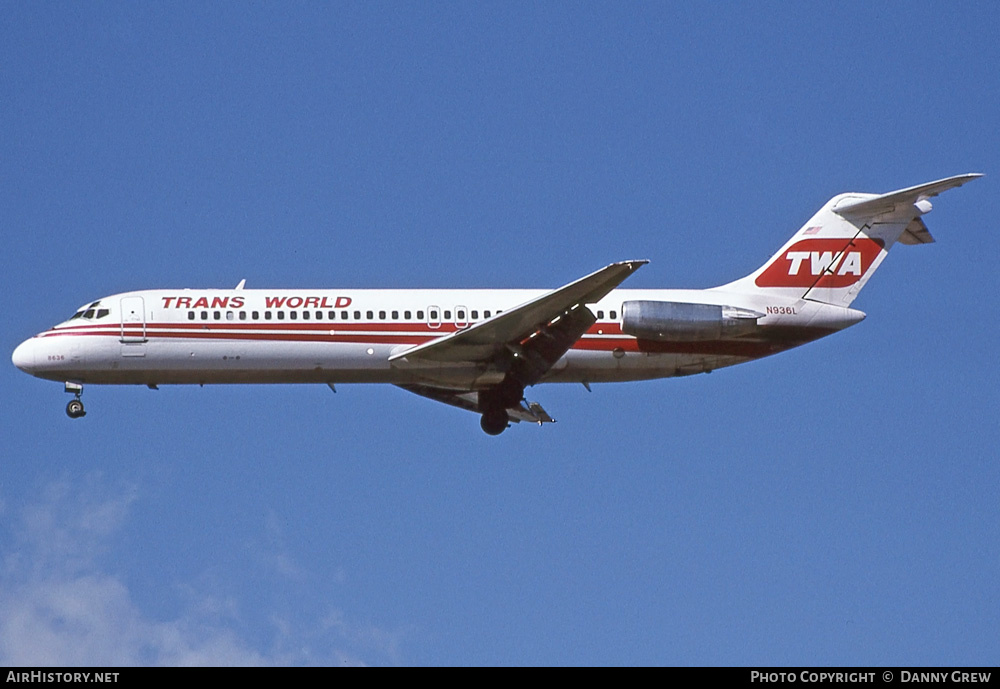 Aircraft Photo of N936L | McDonnell Douglas DC-9-34 | Trans World Airlines - TWA | AirHistory.net #242088