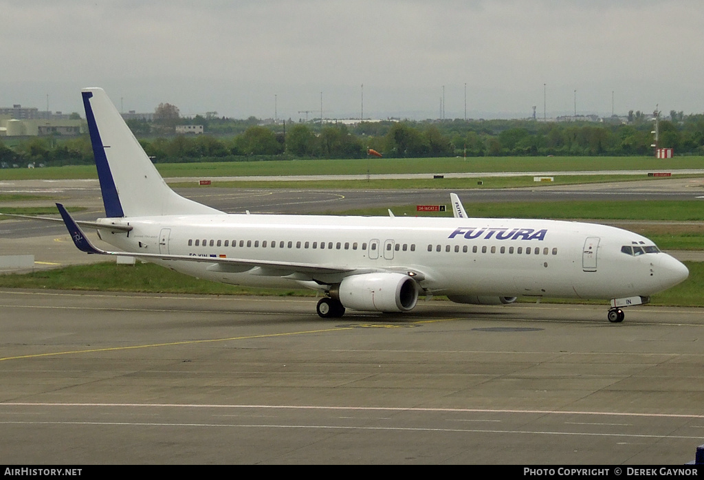 Aircraft Photo of EC-KIN | Boeing 737-86N | Futura International Airways | AirHistory.net #242091