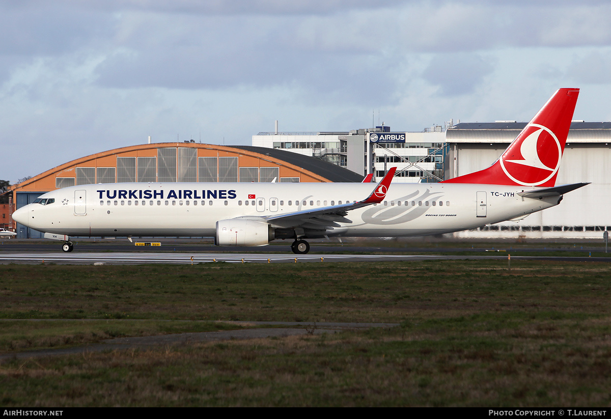 Aircraft Photo of TC-JYH | Boeing 737-9F2/ER | Turkish Airlines | AirHistory.net #242112