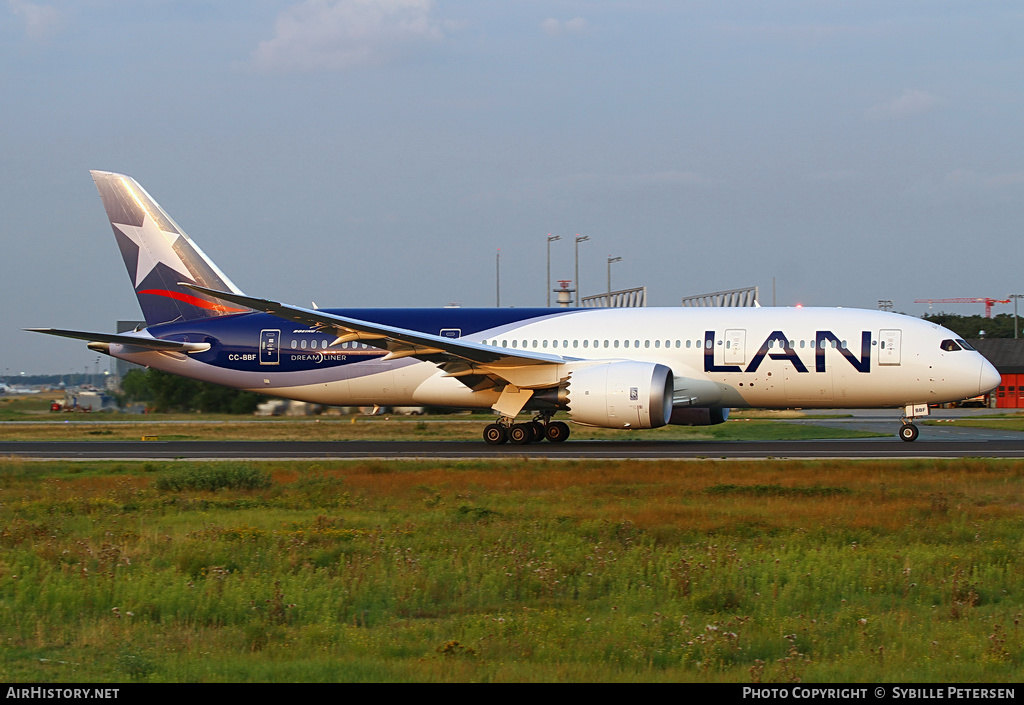 Aircraft Photo of CC-BBF | Boeing 787-8 Dreamliner | LAN Airlines - Línea Aérea Nacional | AirHistory.net #242122