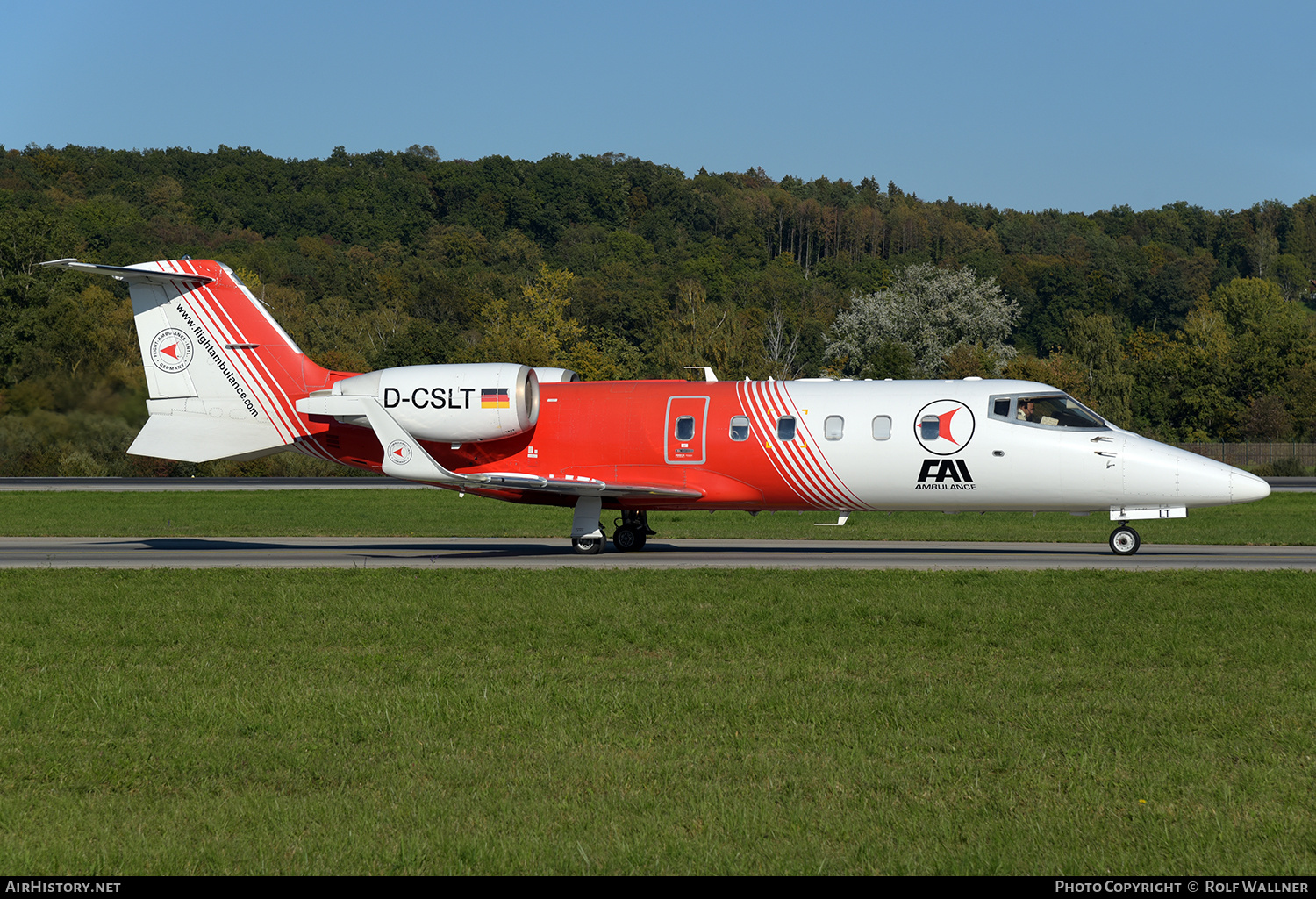 Aircraft Photo of D-CSLT | Learjet 60 | FAI - Flight Ambulance International | AirHistory.net #242126