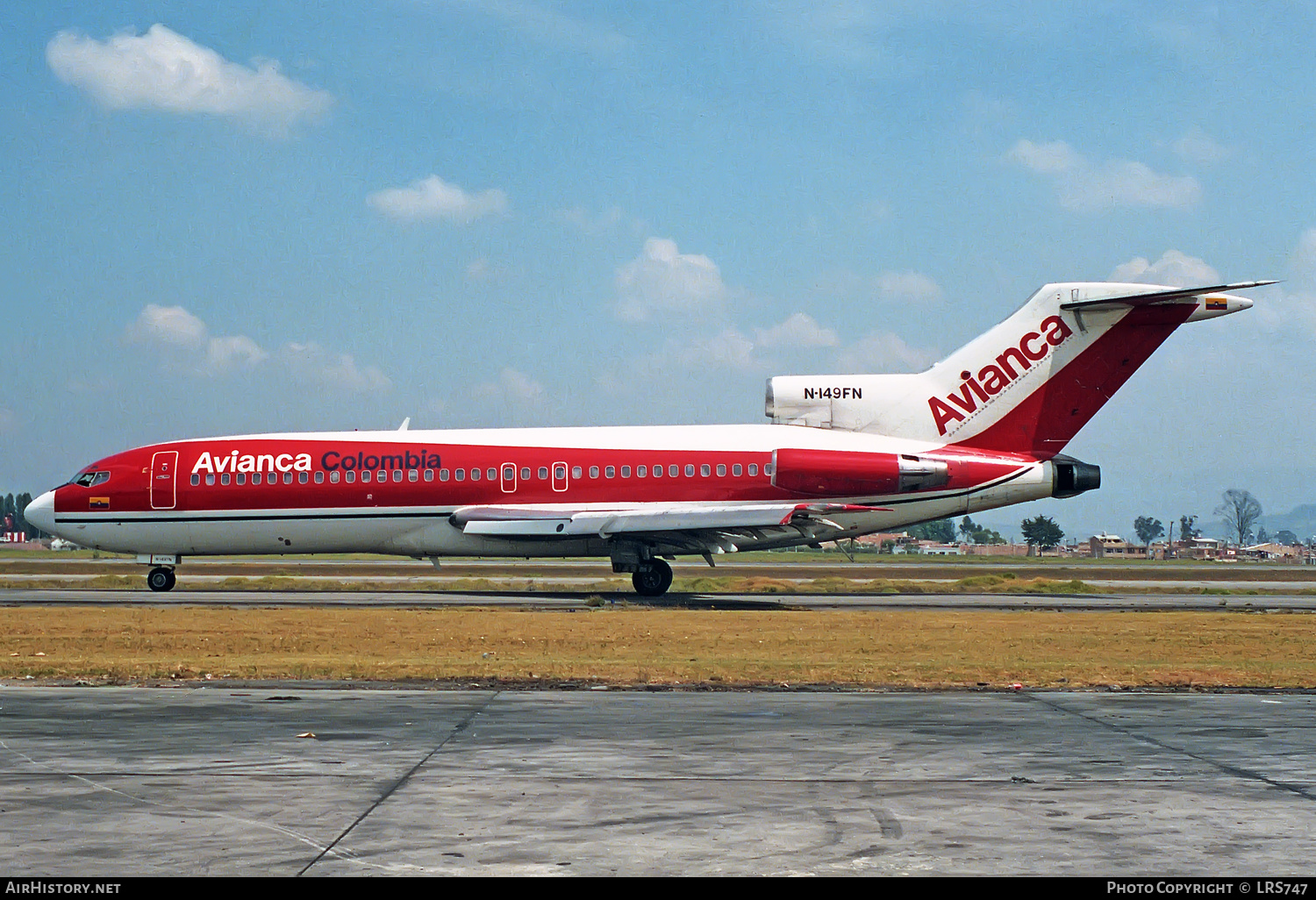 Aircraft Photo of N149FN | Boeing 727-35 | Avianca | AirHistory.net #242136