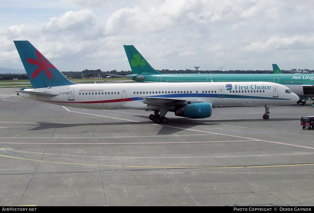 Aircraft Photo of C-GTBB | Boeing 757-28A | First Choice Airways | AirHistory.net #242138