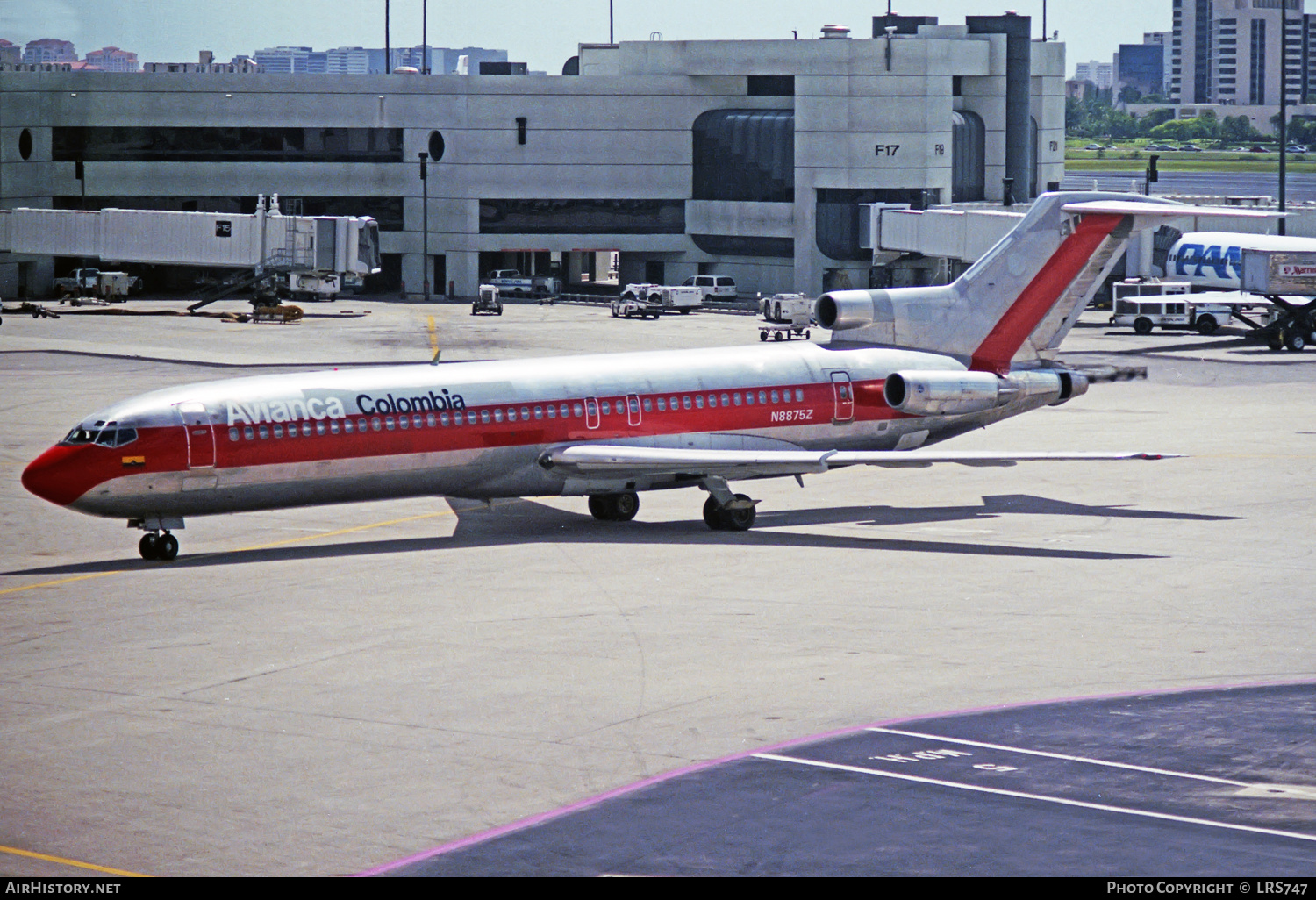 Aircraft Photo of N8875Z | Boeing 727-225/Adv | Avianca | AirHistory.net #242141