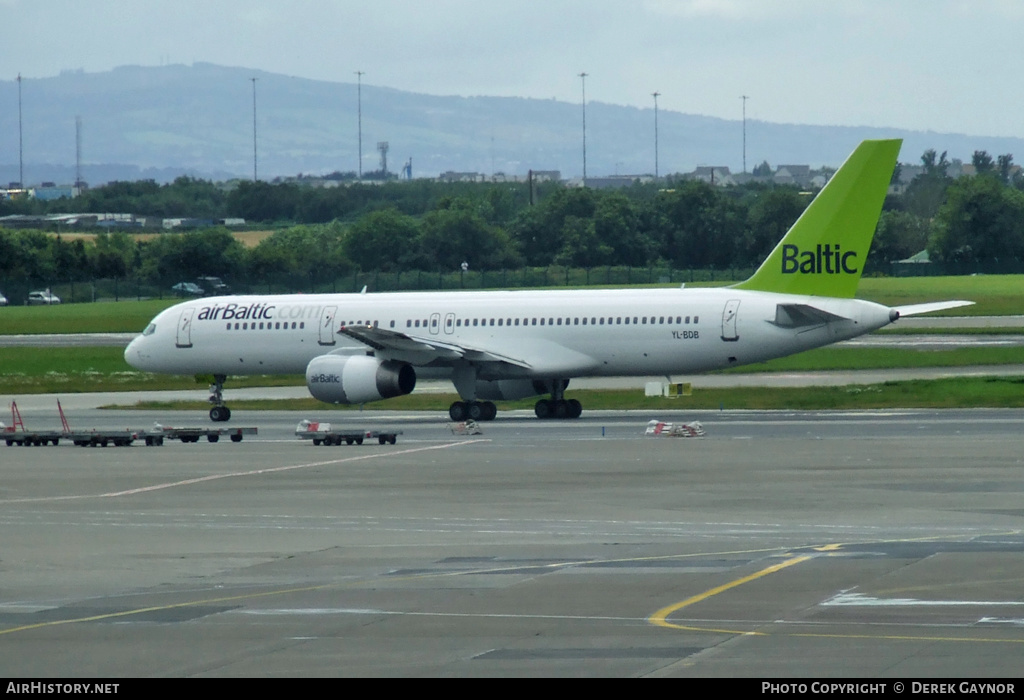 Aircraft Photo of YL-BDB | Boeing 757-256 | AirBaltic | AirHistory.net #242143