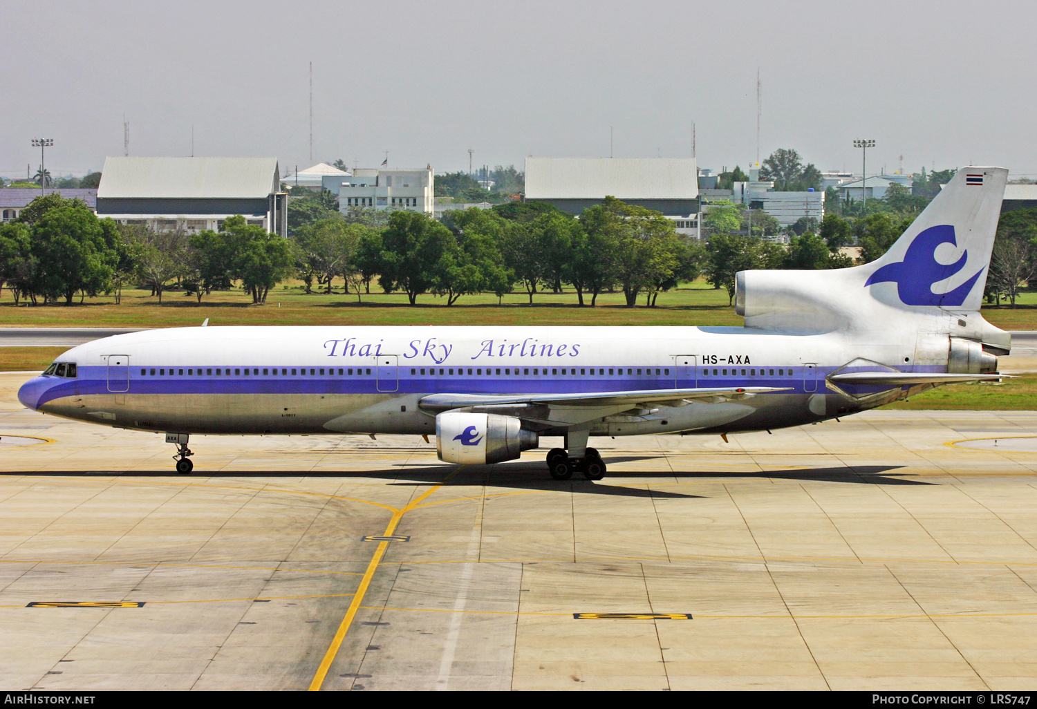 Aircraft Photo of HS-AXA | Lockheed L-1011-385-1 TriStar 1 | Thai Sky Airlines | AirHistory.net #242155
