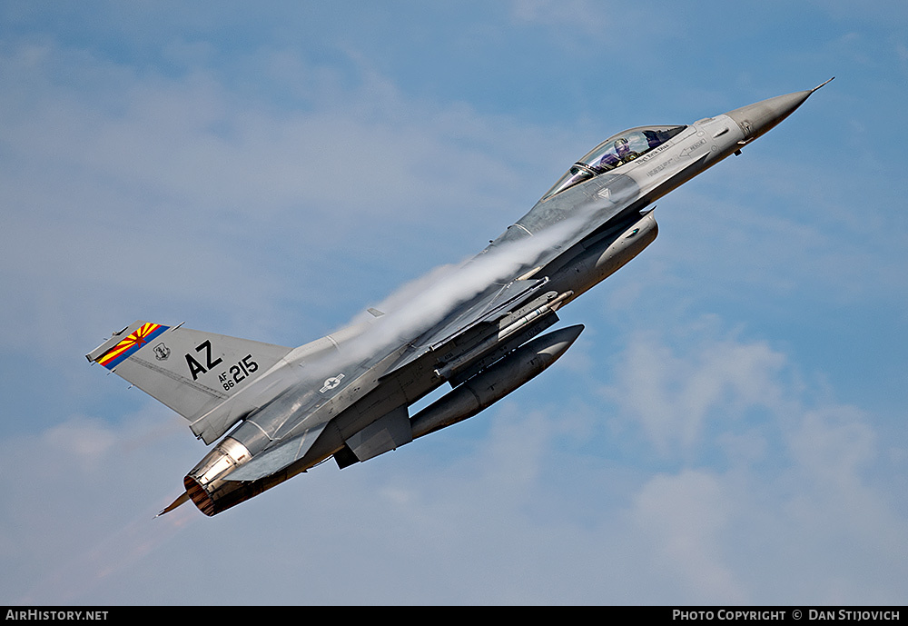 Aircraft Photo of 86-0215 / AF86215 | General Dynamics F-16C Fighting Falcon | USA - Air Force | AirHistory.net #242156