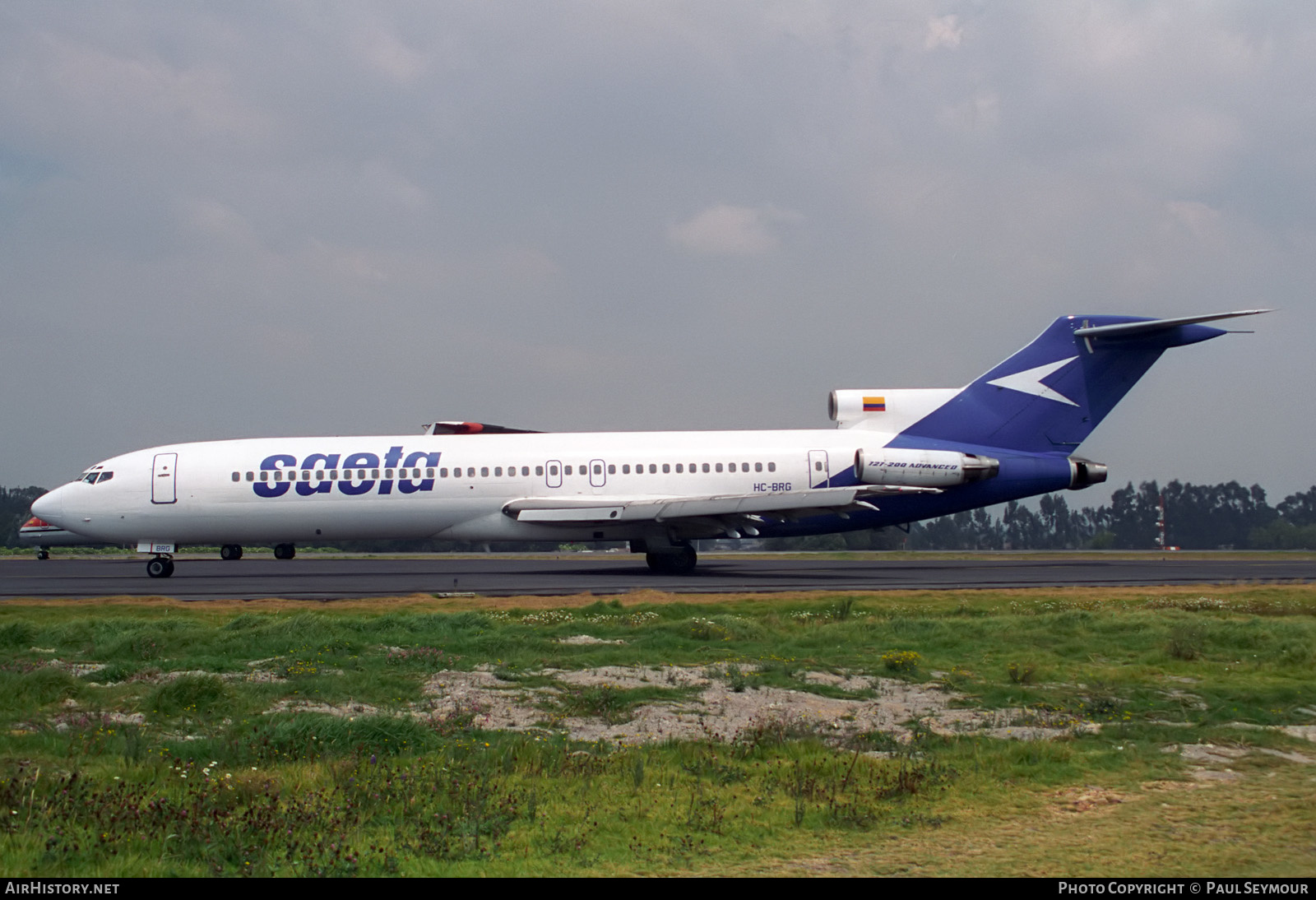 Aircraft Photo of HC-BRG | Boeing 727-282/Adv | SAETA | AirHistory.net #242157