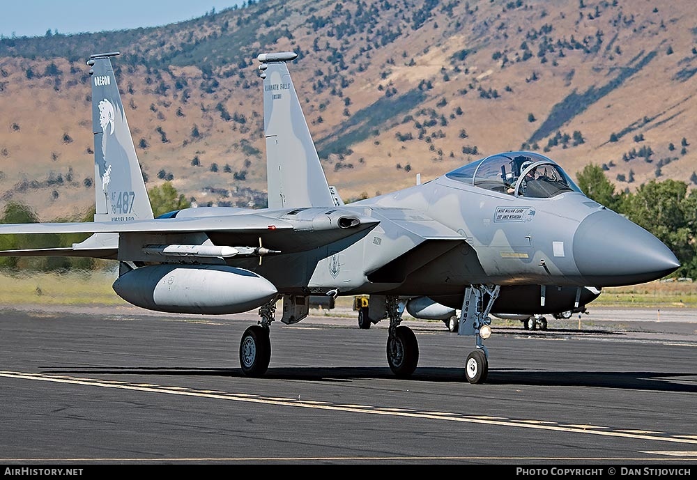 Aircraft Photo of 78-0487 / AF78487 | McDonnell Douglas F-15C Eagle | USA - Air Force | AirHistory.net #242161