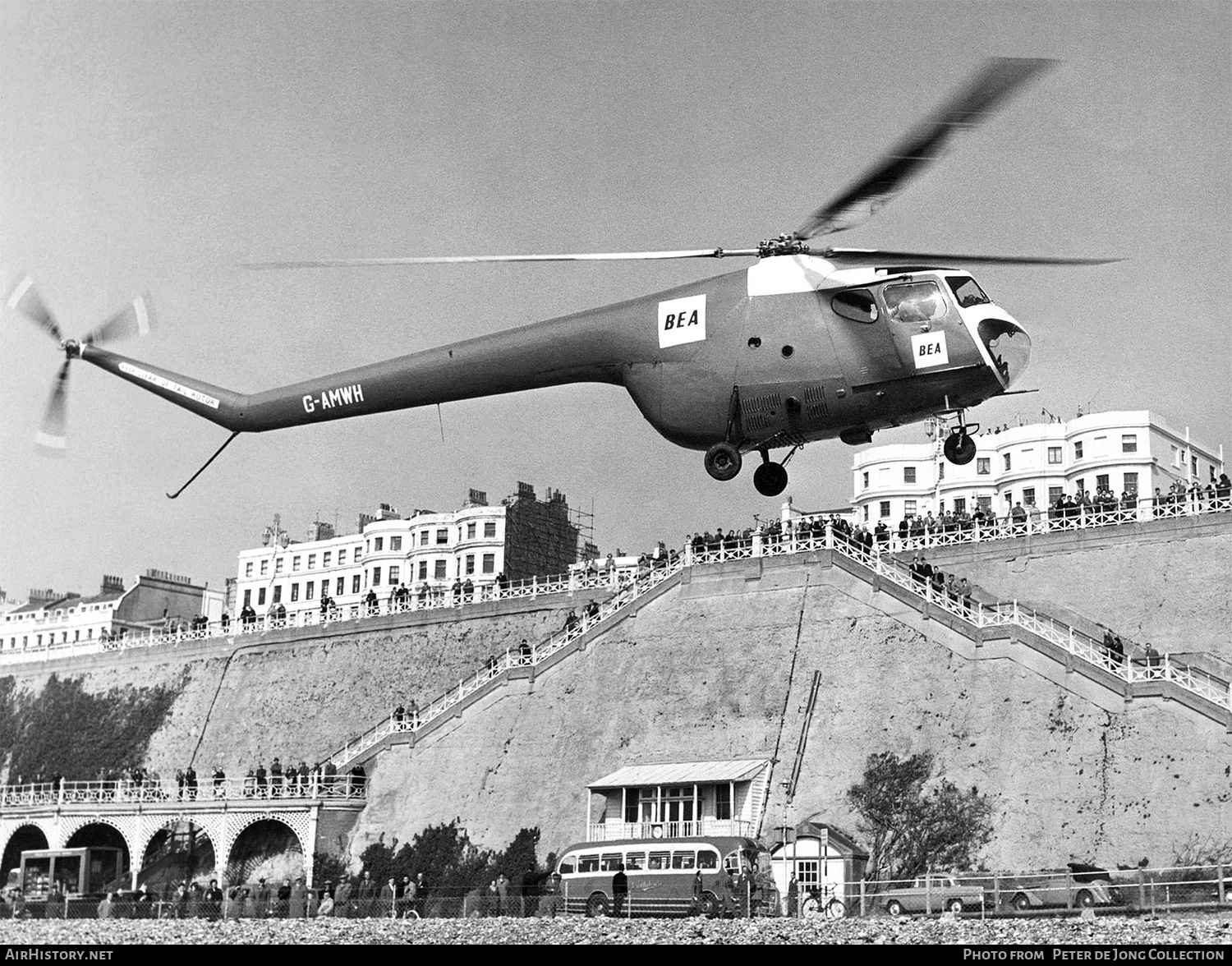 Aircraft Photo of G-AMWH | Bristol 171 Sycamore 3A | BEA - British European Airways | AirHistory.net #242165