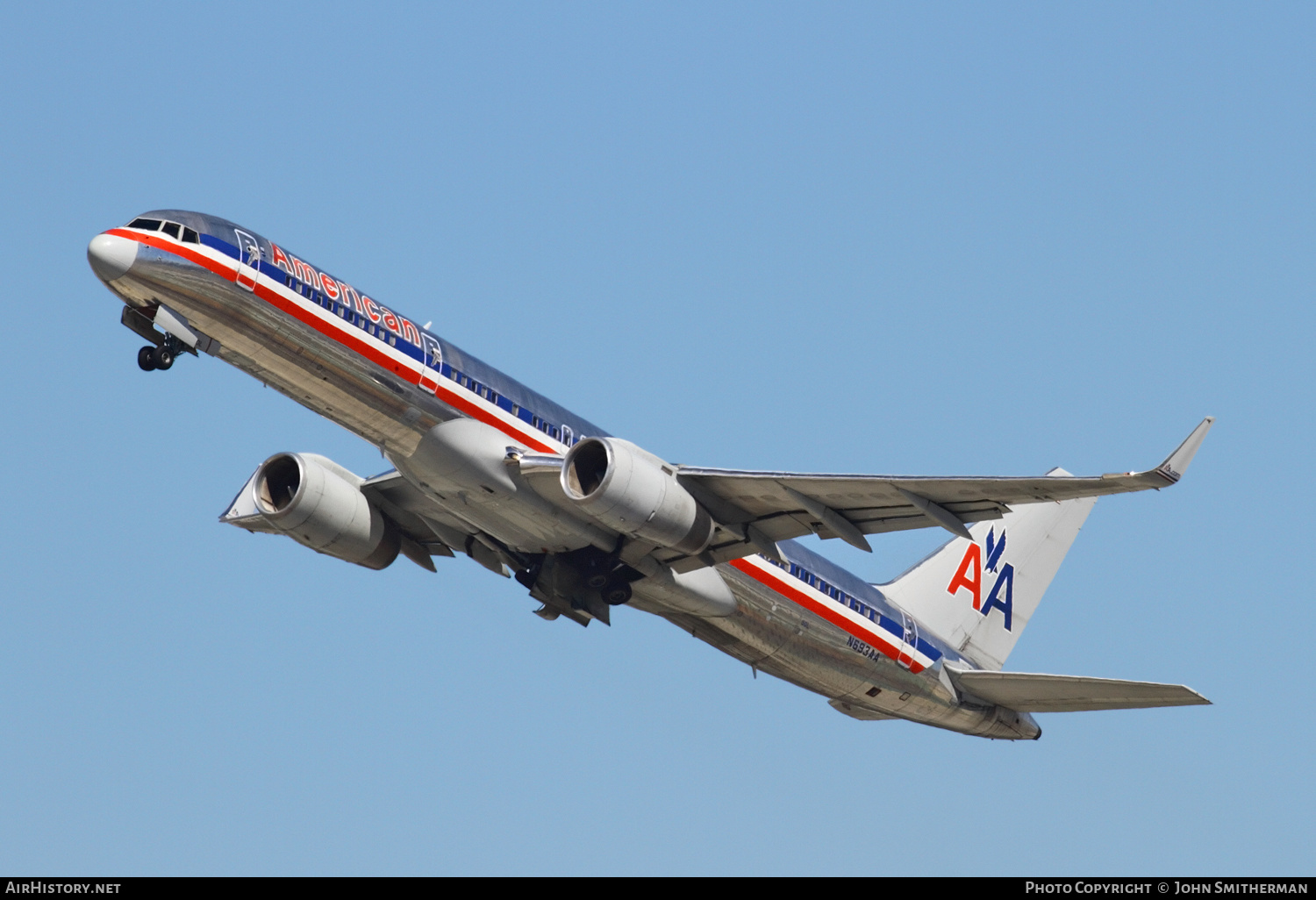 Aircraft Photo of N693AA | Boeing 757-223 | American Airlines | AirHistory.net #242167