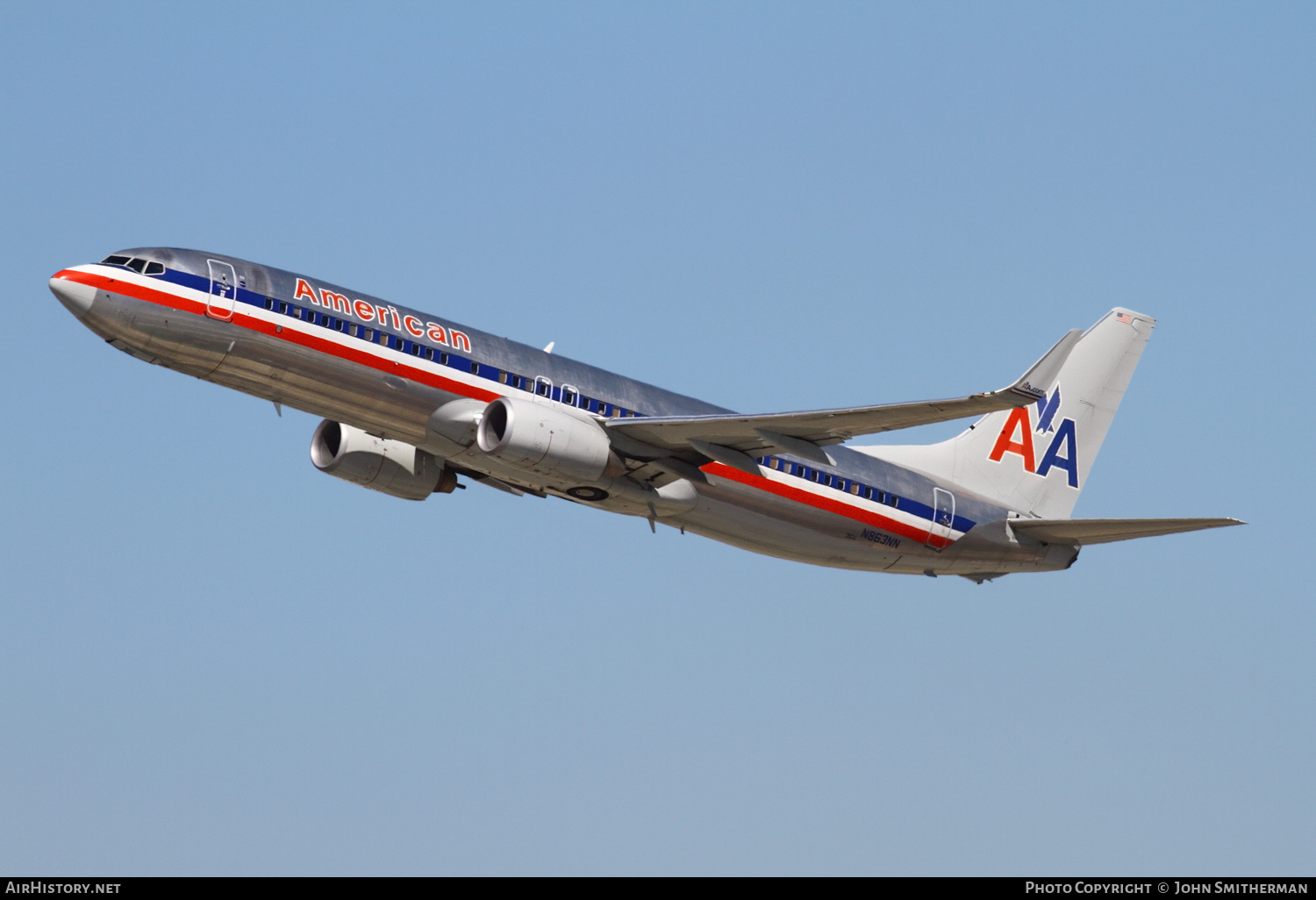 Aircraft Photo of N863NN | Boeing 737-823 | American Airlines | AirHistory.net #242170