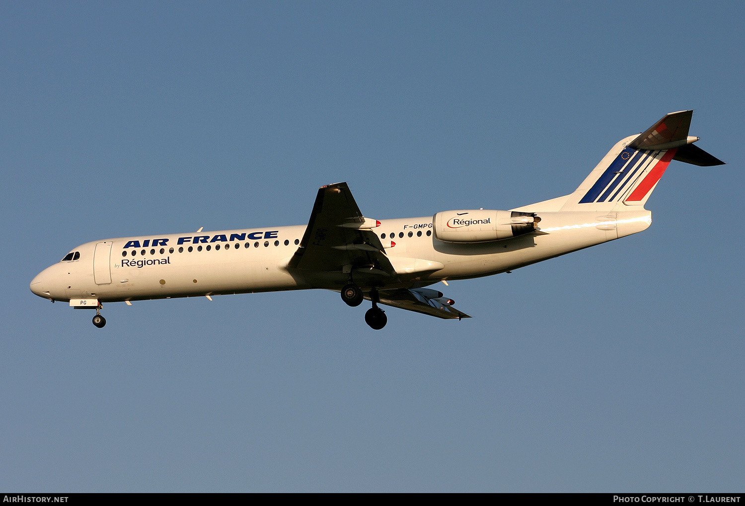 Aircraft Photo of F-GMPG | Fokker 100 (F28-0100) | Air France | AirHistory.net #242183