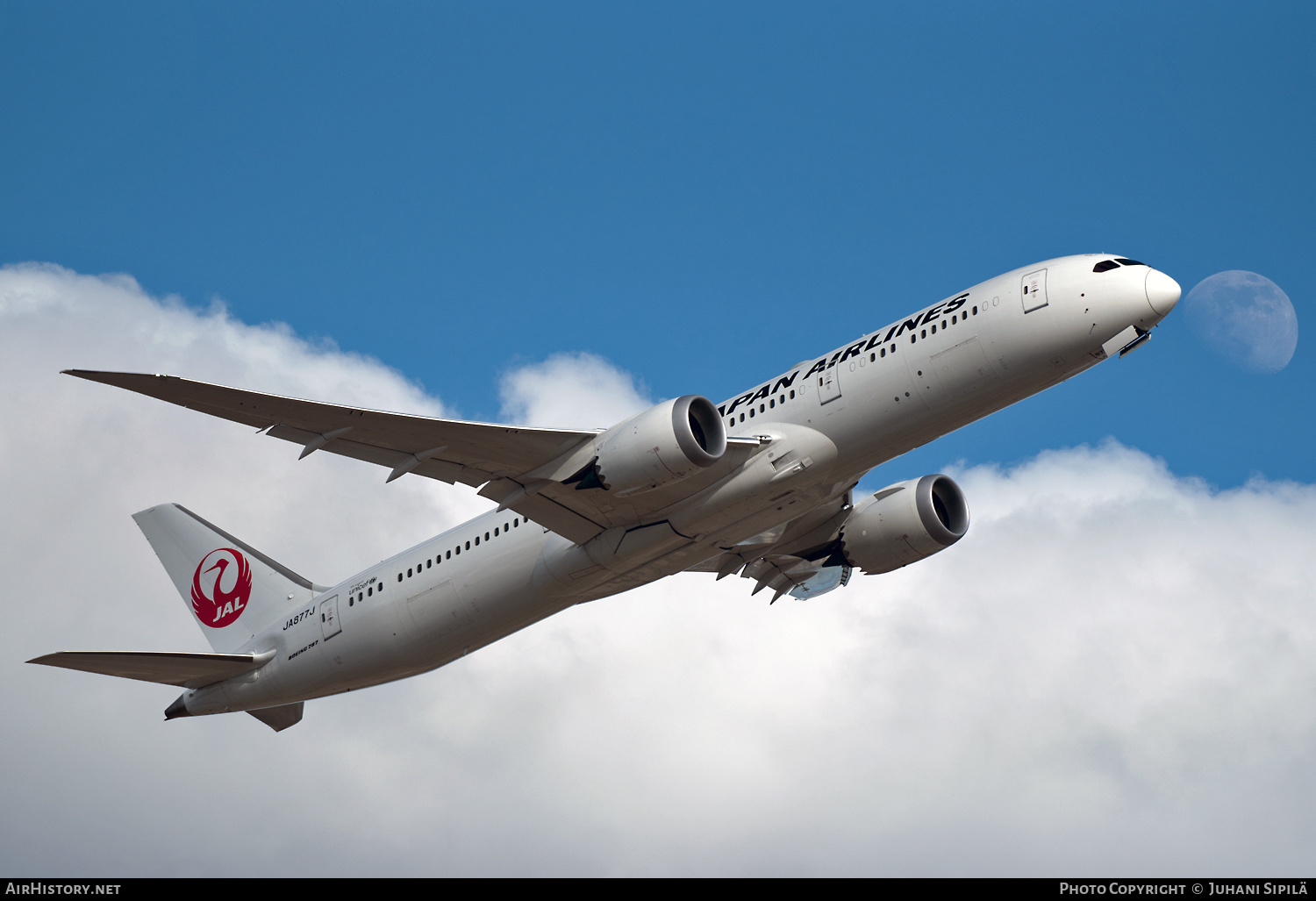 Aircraft Photo of JA877J | Boeing 787-9 Dreamliner | Japan Airlines - JAL | AirHistory.net #242197