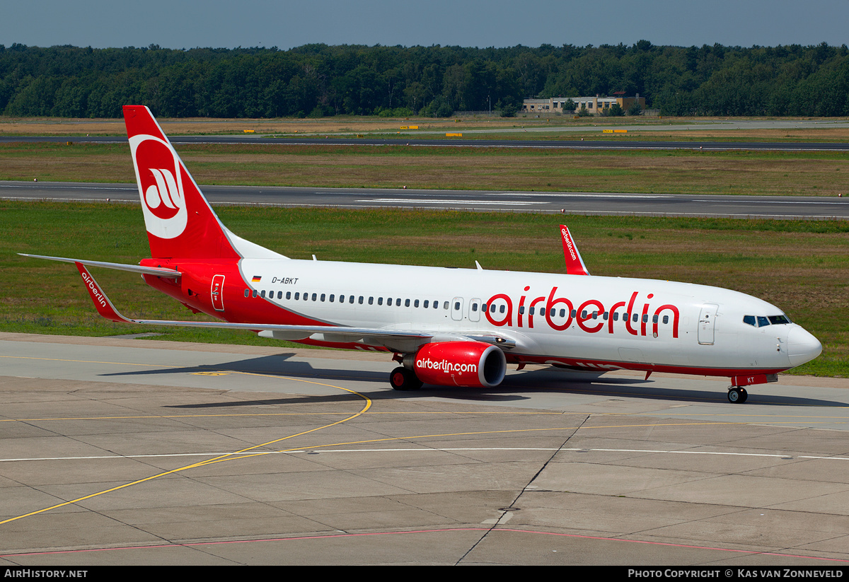 Aircraft Photo of D-ABKT | Boeing 737-86J | Air Berlin | AirHistory.net #242216