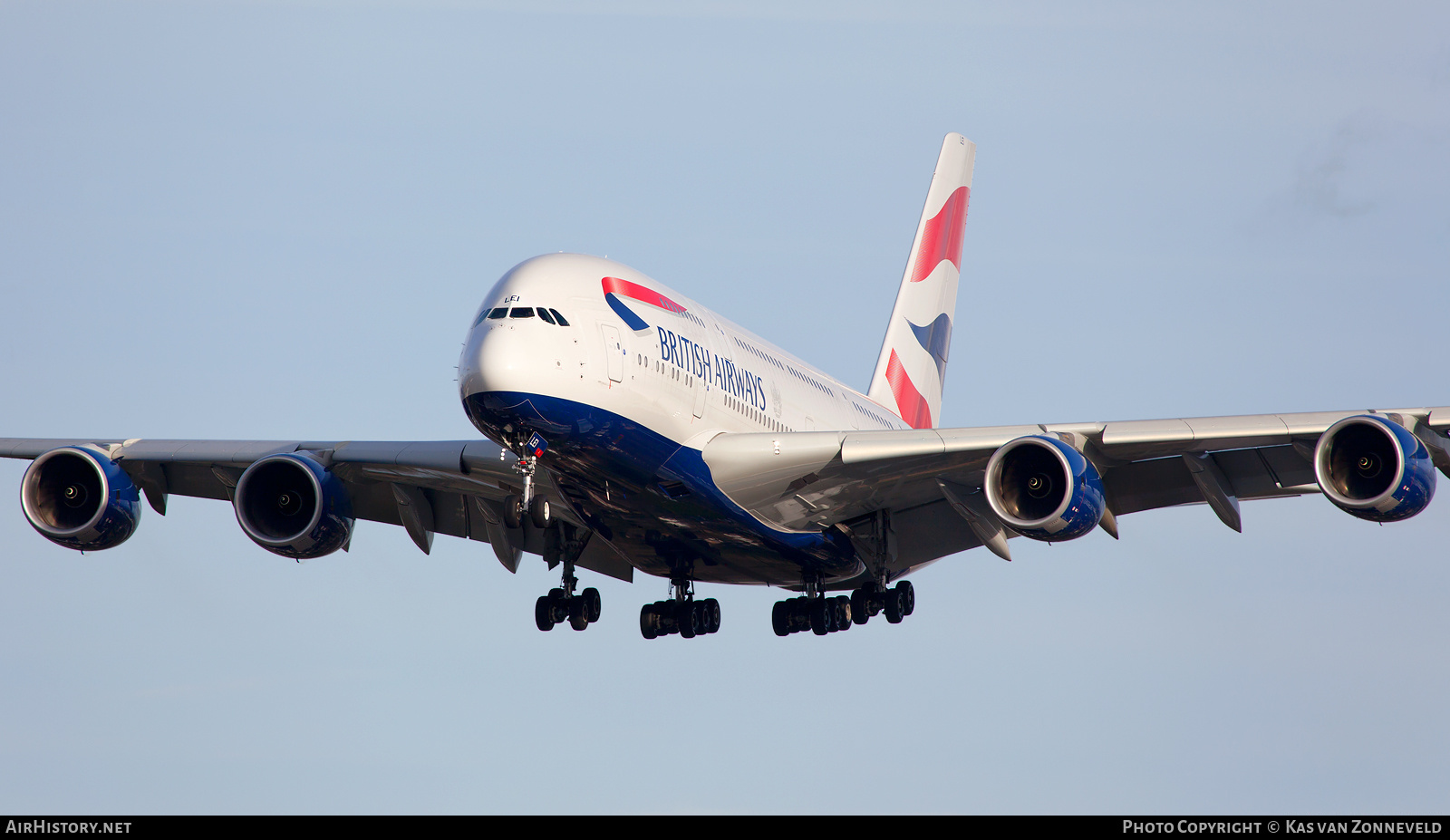 Aircraft Photo of G-XLEI | Airbus A380-841 | British Airways | AirHistory.net #242220