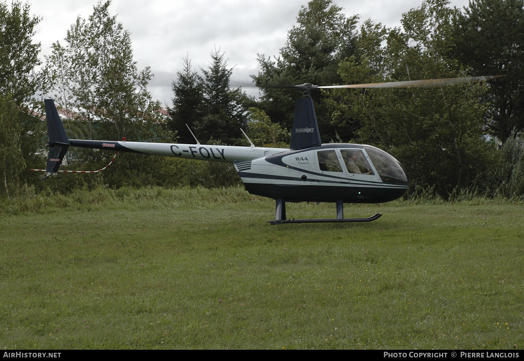 Aircraft Photo of C-FOLY | Robinson R-44 Raven I | AirHistory.net #242244