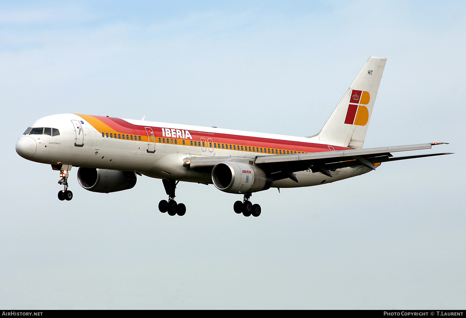 Aircraft Photo of EC-HIT | Boeing 757-256 | Iberia | AirHistory.net #242249