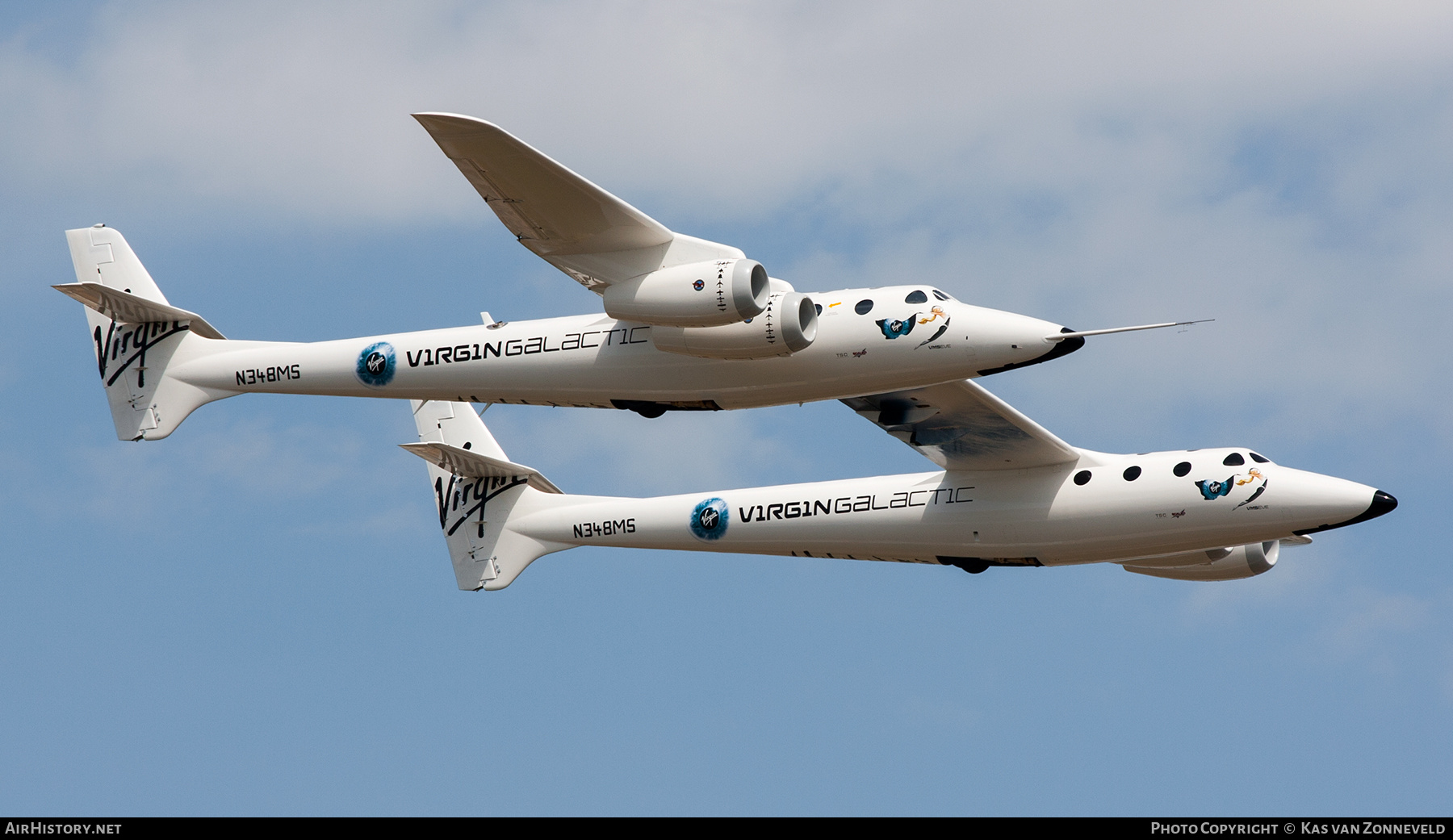 Aircraft Photo of N348MS | Scaled Composites 348 White Knight 2 | Virgin Galactic | AirHistory.net #242254