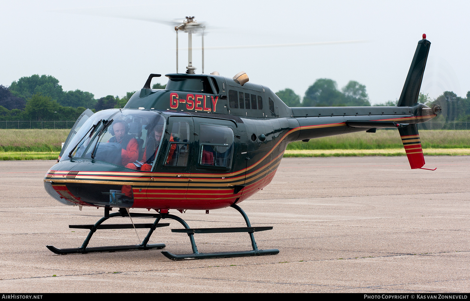 Aircraft Photo of G-SELY | Bell AB-206B-2 JetRanger II | AirHistory.net #242256