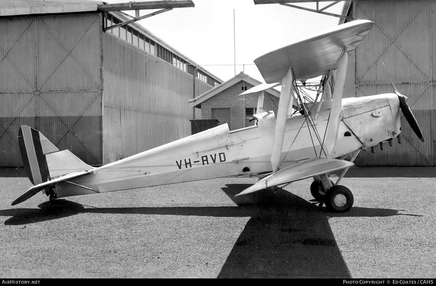 Aircraft Photo of VH-RVD | De Havilland D.H. 82A Tiger Moth | Royal Victorian Aero Club | AirHistory.net #242263