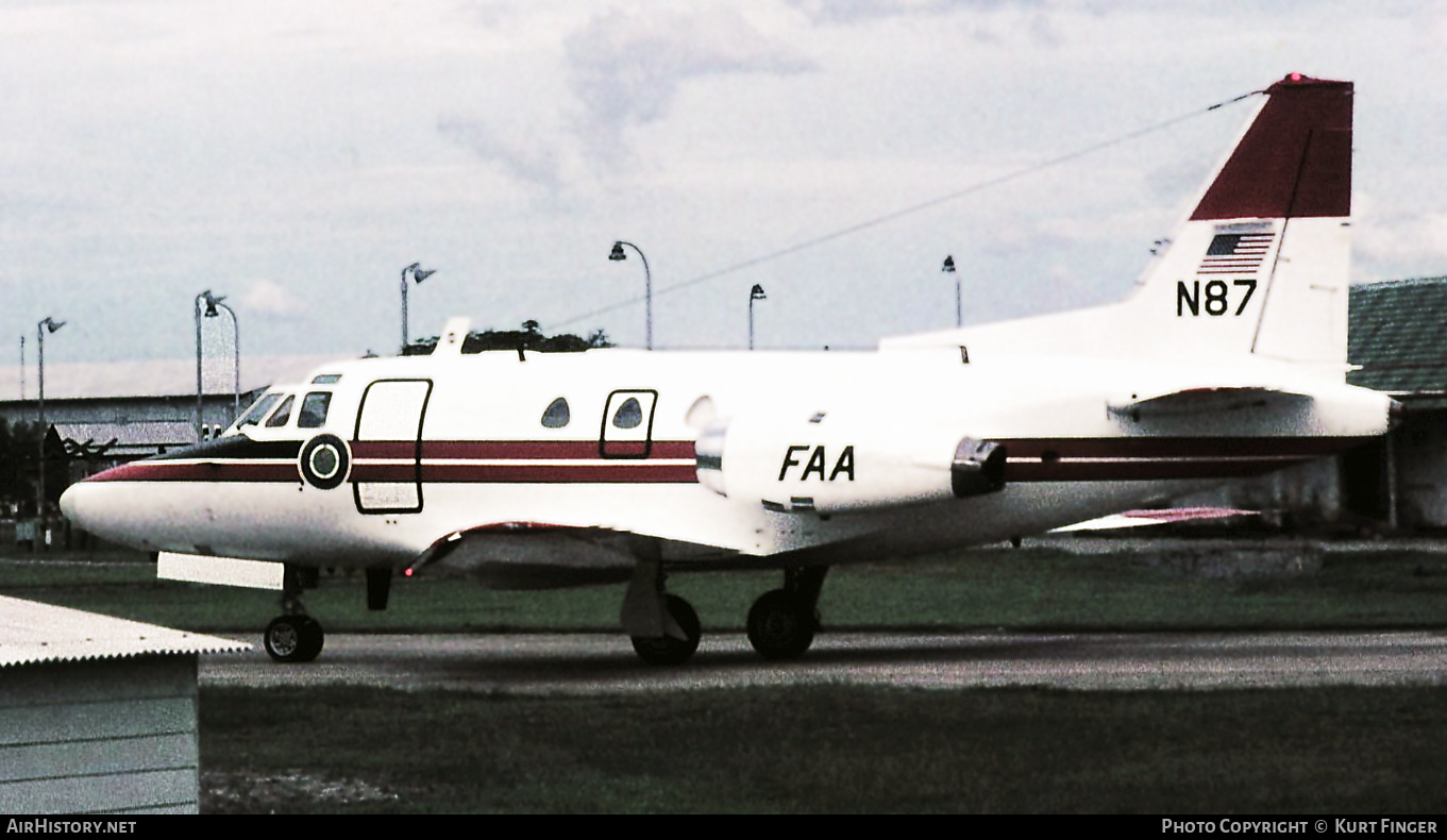 Aircraft Photo of N87 | North American NA-282 Sabreliner 40 | FAA - Federal Aviation Administration | AirHistory.net #242265