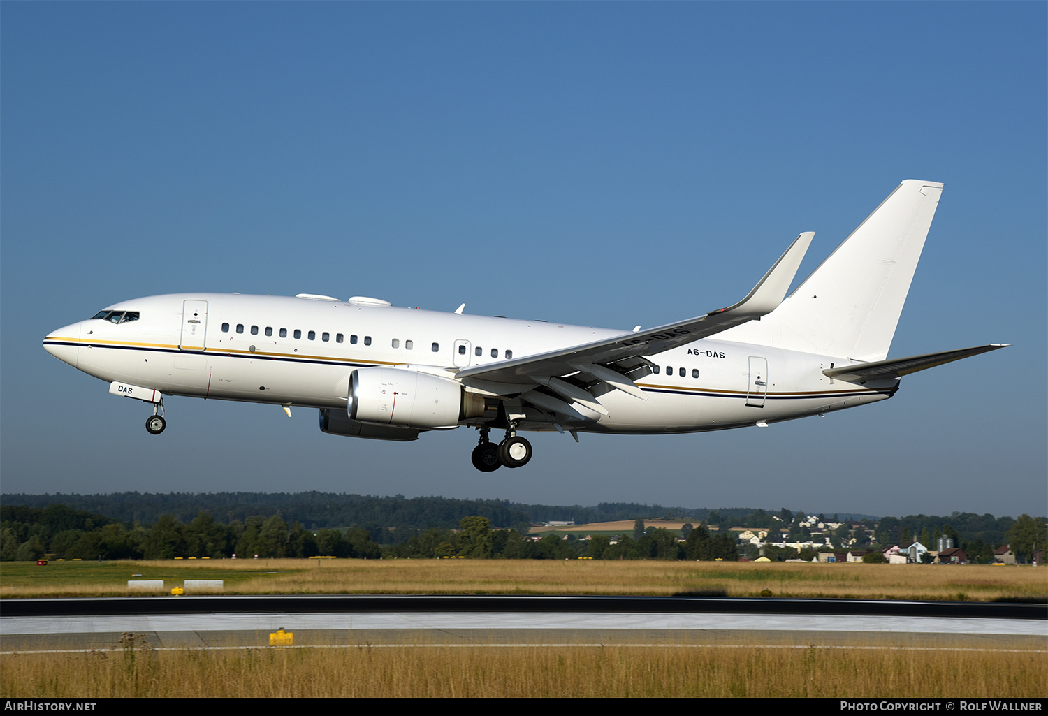 Aircraft Photo of A6-DAS | Boeing 737-7Z5 BBJ | AirHistory.net #242267