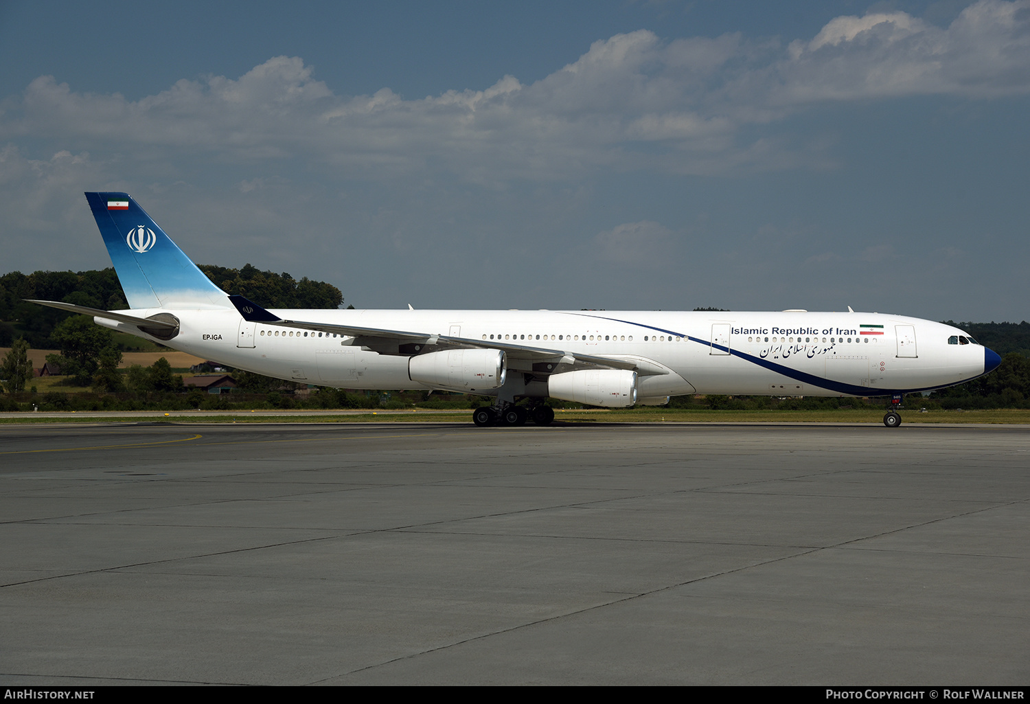 Aircraft Photo of EP-IGA | Airbus A340-313 | Islamic Republic of Iran | AirHistory.net #242268