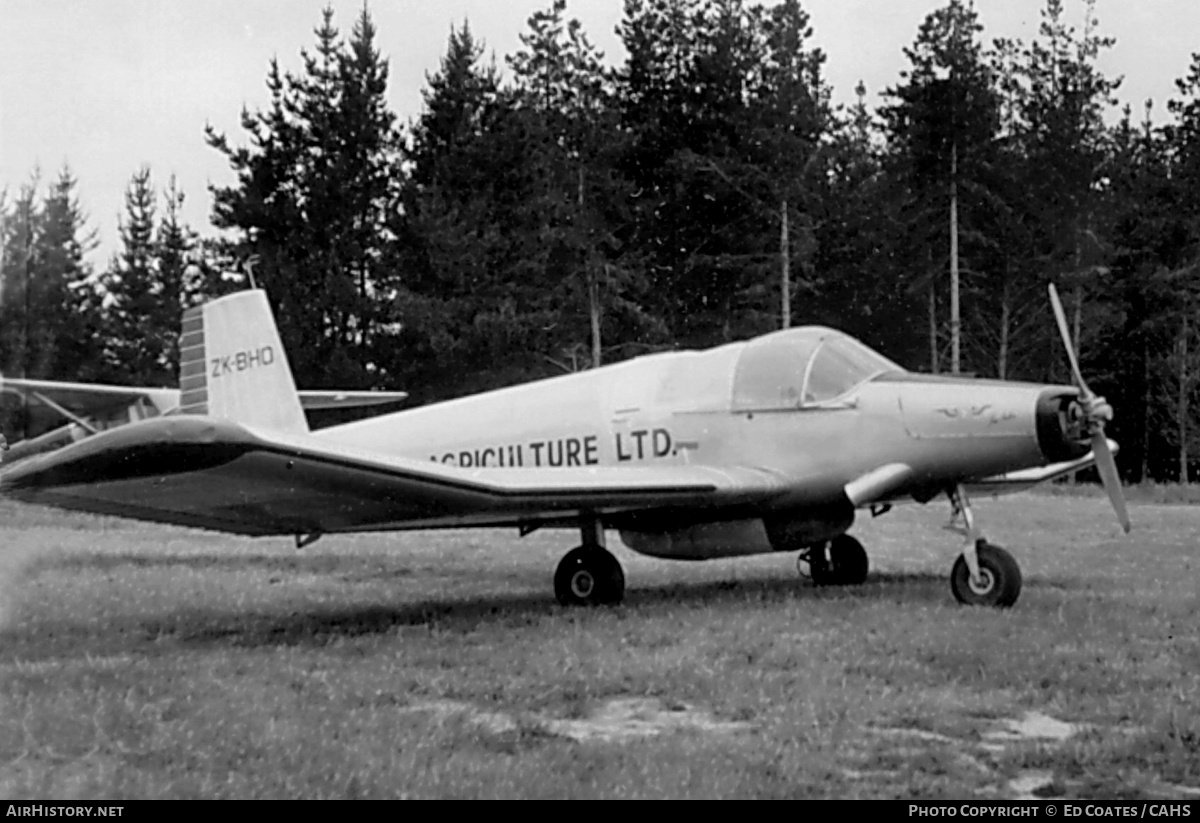 Aircraft Photo of ZK-BHO | Fletcher FU-24 | Aerial Agriculture | AirHistory.net #242271