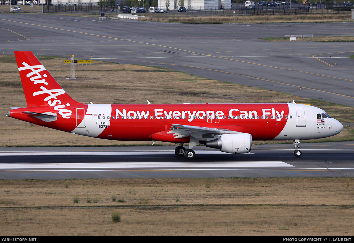 Aircraft Photo of F-WWII | Airbus A320-216 | AirAsia | AirHistory.net #242277