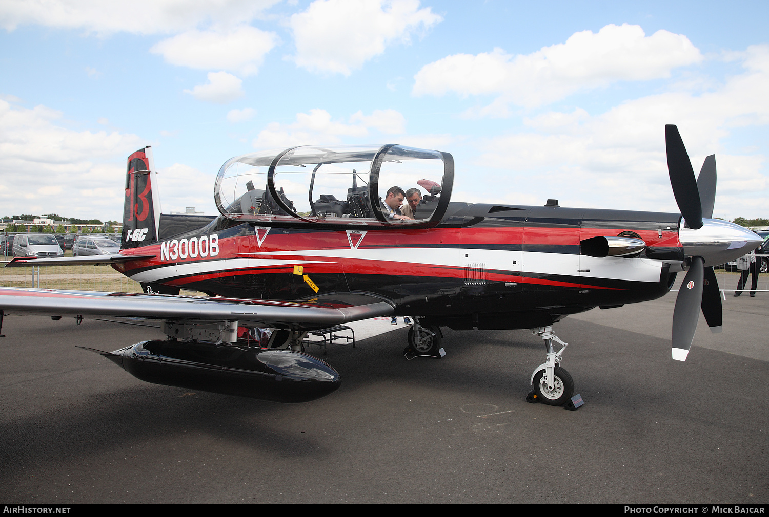 Aircraft Photo of N3000B | Raytheon 3000 (T-6C) | Hawker Beechcraft | AirHistory.net #242284